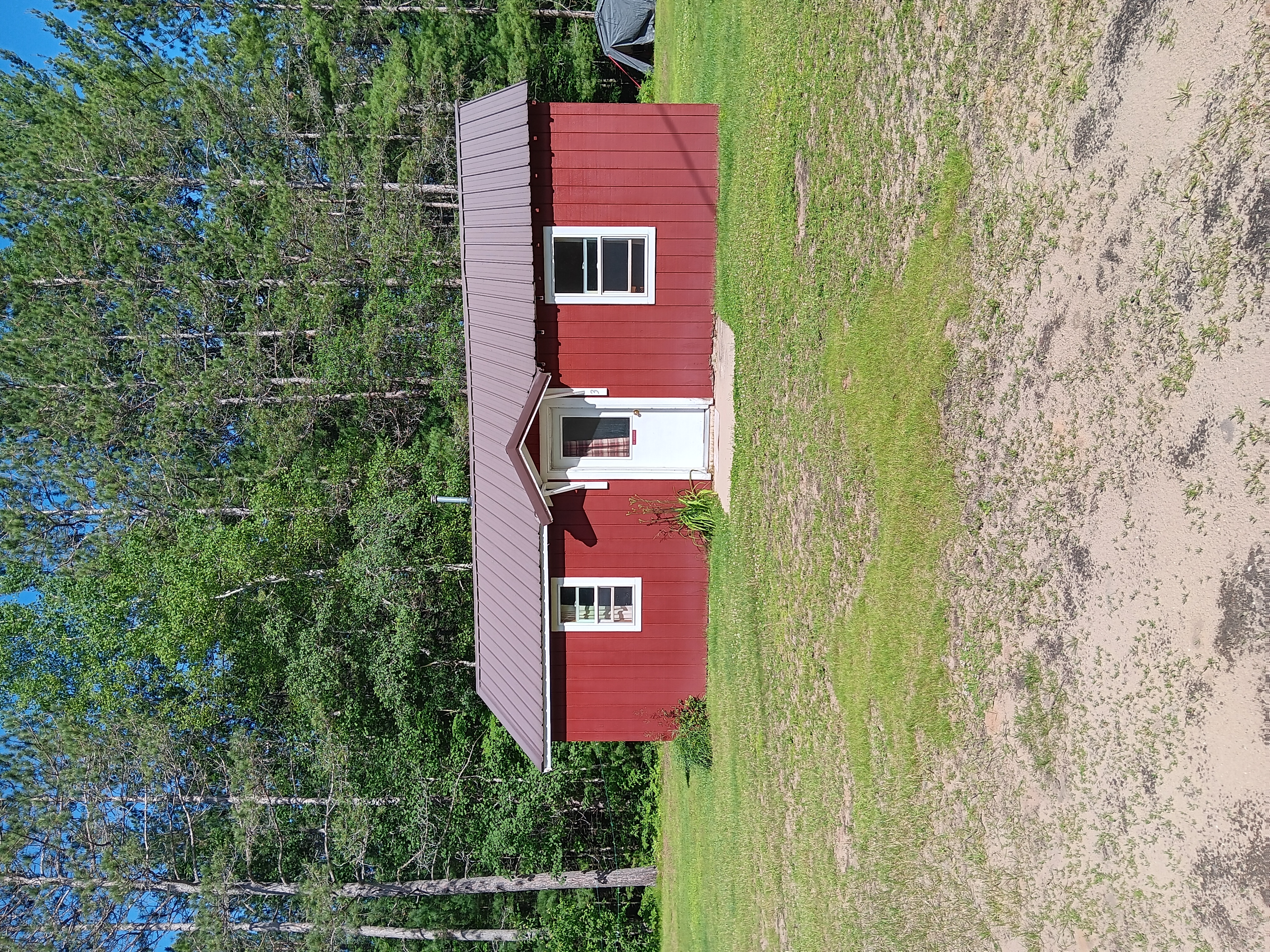 cabin 3, our larger cabin in steuben Mi